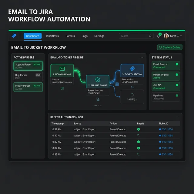 Automated Email-to-Jira System